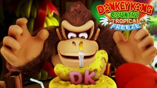 Donkey Kong Country Tropical Freeze - Full Game Co-op Walkthrough