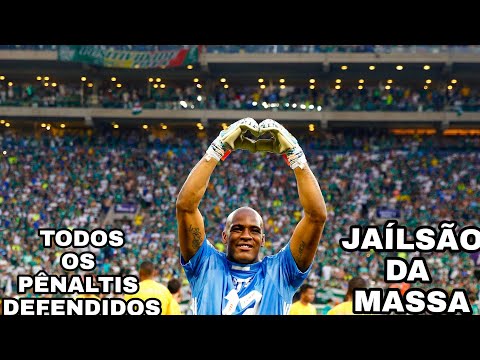 JAÍLSON ● TODOS OS PÊNALTIS DEFENDIDOS PELO PALMEIRAS.