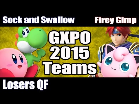 GXPO15 Doubles: SSB Wii U - LQF - Click + Dren vs Stryder + King Ching