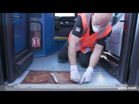 Altro transport installation 5: Existing floor removal
