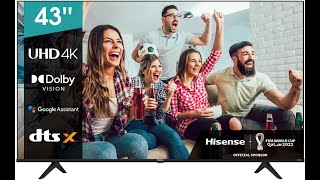 Hisense 43A6GG 108cm (43 Zoll) Fernseher