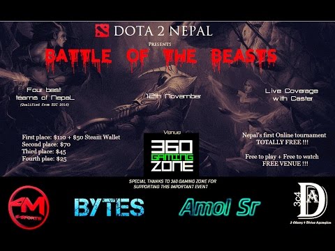 Battle of the Beasts LIVE!!! by DotA2Nepal