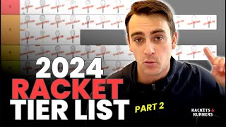 Ranking the rest!! Tennis Racket Tier List for Fall 2024 pt. 2 | Rackets & Runners