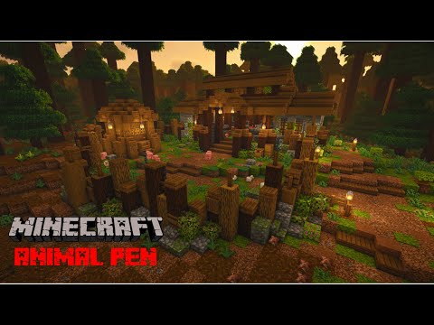Minecraft Timelapse | Ultimate Animal Pen