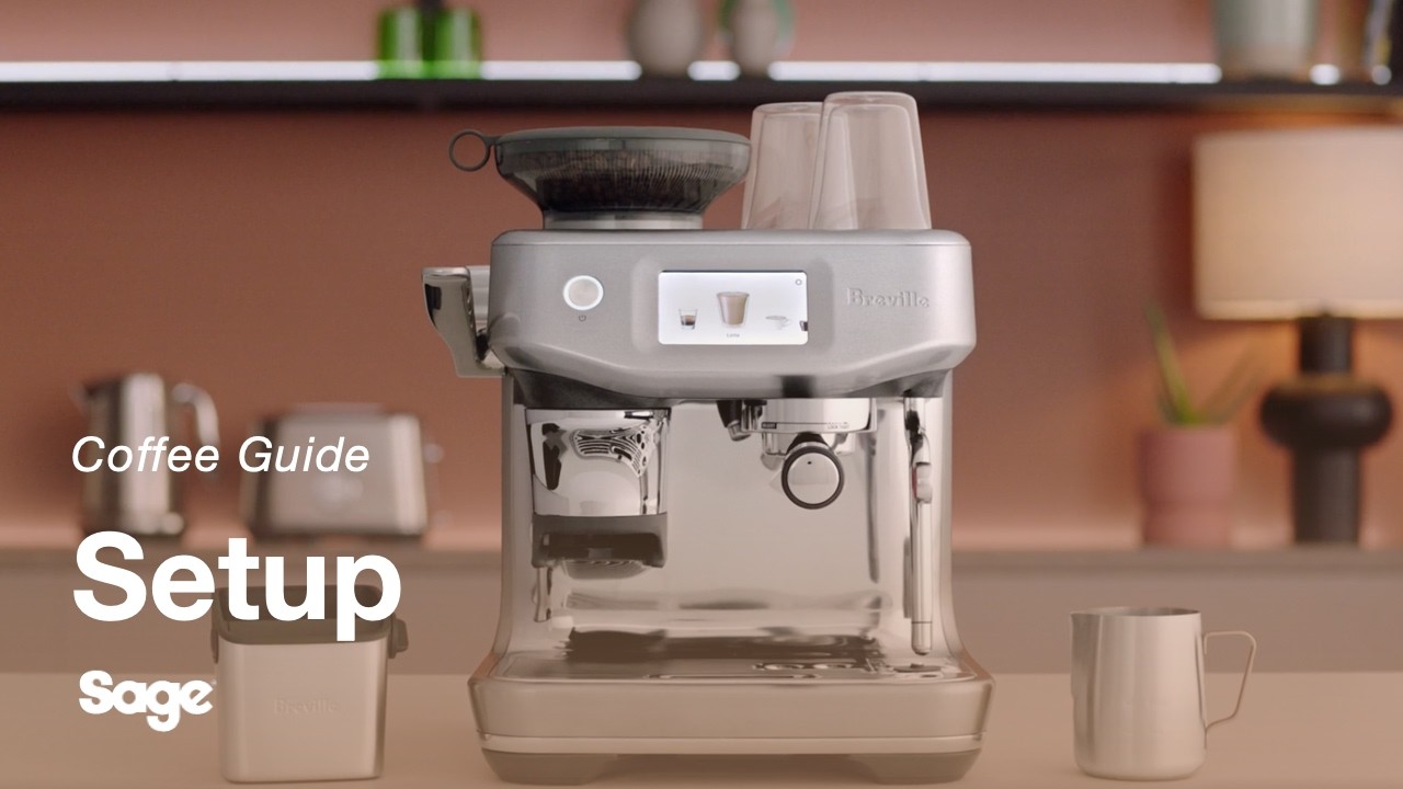 Breville coffee guide tutorial - Setting up your machine