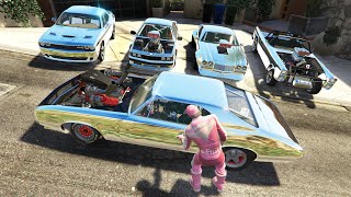 I Used TikToks To Steal Rare Muscle Cars in GTA 5