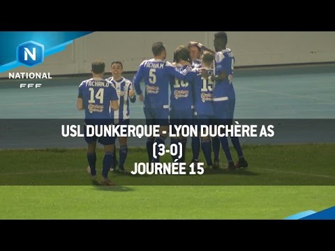 J15 USL Dunkerque - Lyon Duchère AS (3-0), le résumé