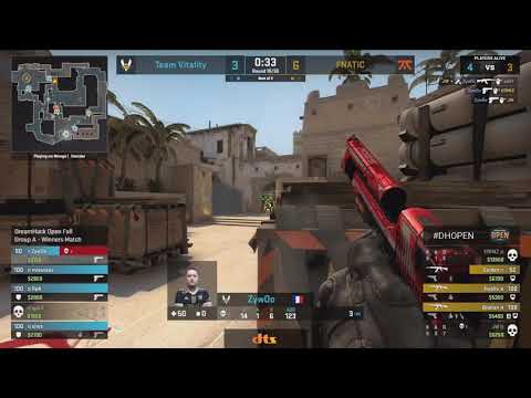 ZywOo doesn't miss! AMAZING DEALGE ACE vs. Fnatic | DH OPEN FALL