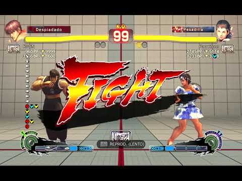 USF4 Posseidonn Sakura VS Riven Guy
