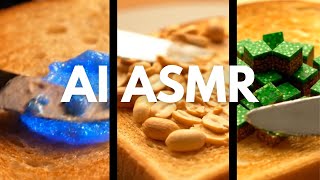 AI ASMR Compilation 2. Just Toast Spread/No Music. Pure ASMR.