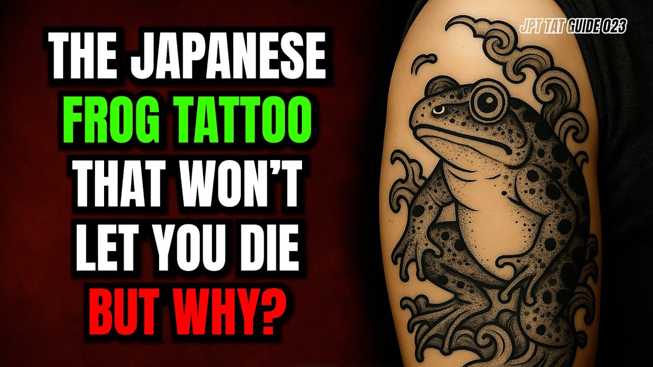 Japanese FROG tattoo meaning | Japanese Tattoo Guide [023]