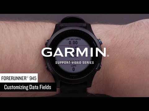 Support: Forerunner® 945 Data Field Customization