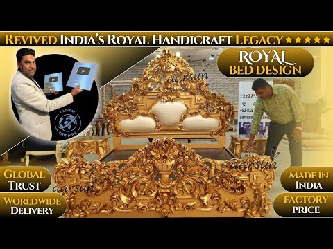 Best Royal Carving Bed Design Video