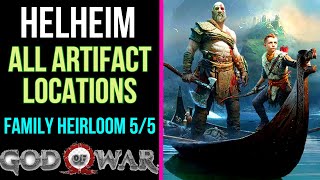 God of War - All Artifact Locations for Helheim - Family Heirloom 5/5