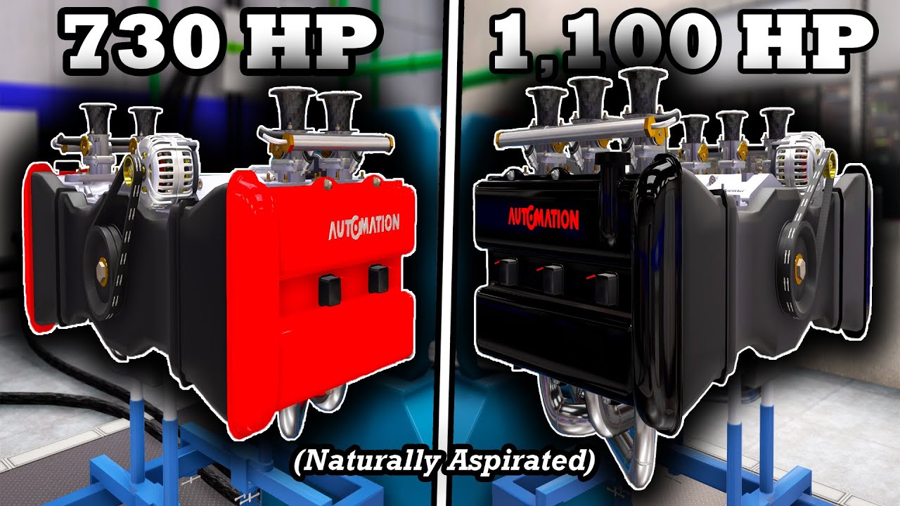 The Most Powerful Naturally Aspirated Boxer 4 & 6 Engine Ever | Automation Game