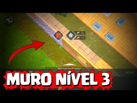 Melhorando parede para nível 3 | Last Day On Earth