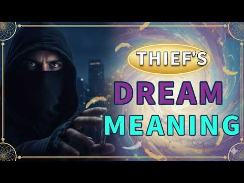 Thief Dream Meaning: Stealing, Being Stolen, Caught, and Energy | Dream Analysis