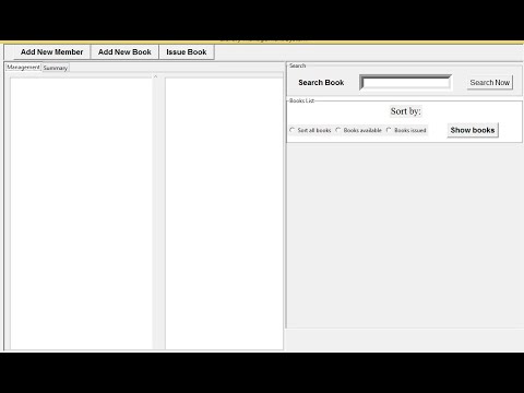 Simple Library Management System Gui Using Sqlite In Python