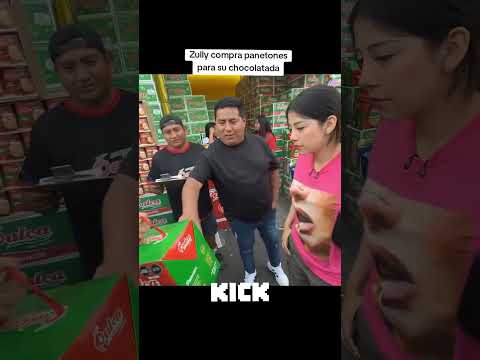 Zully buys panettone for her Chocolatada #zully ​​#chocolatada #gatchurras