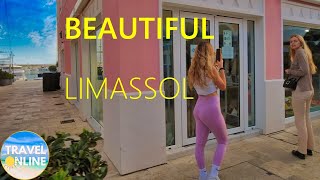 LIMASSOL Cyprus 2024 🇨🇾 Beautiful Walking Tour [4K UHD]