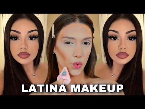 WHY IS EVERYONE DOING LATINA MAKEUP? LATINA MAKEUP TUTORIAL *STEP BY STEP*