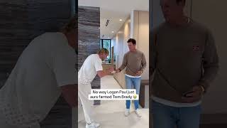 Download lagu No way Logan Paul did this to Tom Brady 😭 (via @loganpaul/TT) mp3