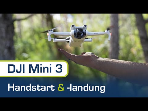 Hand launch and landing with the Mini 3? | Tutorial