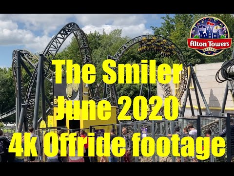 The Smiler July 2020 4K Offride Footage | Alton Towers