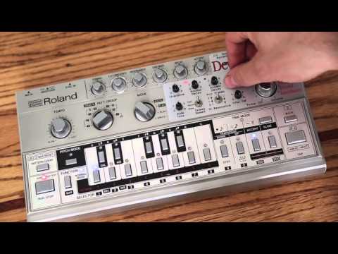 Roland TB303 Devilfish Demo Vintage Analog Synthesizer
