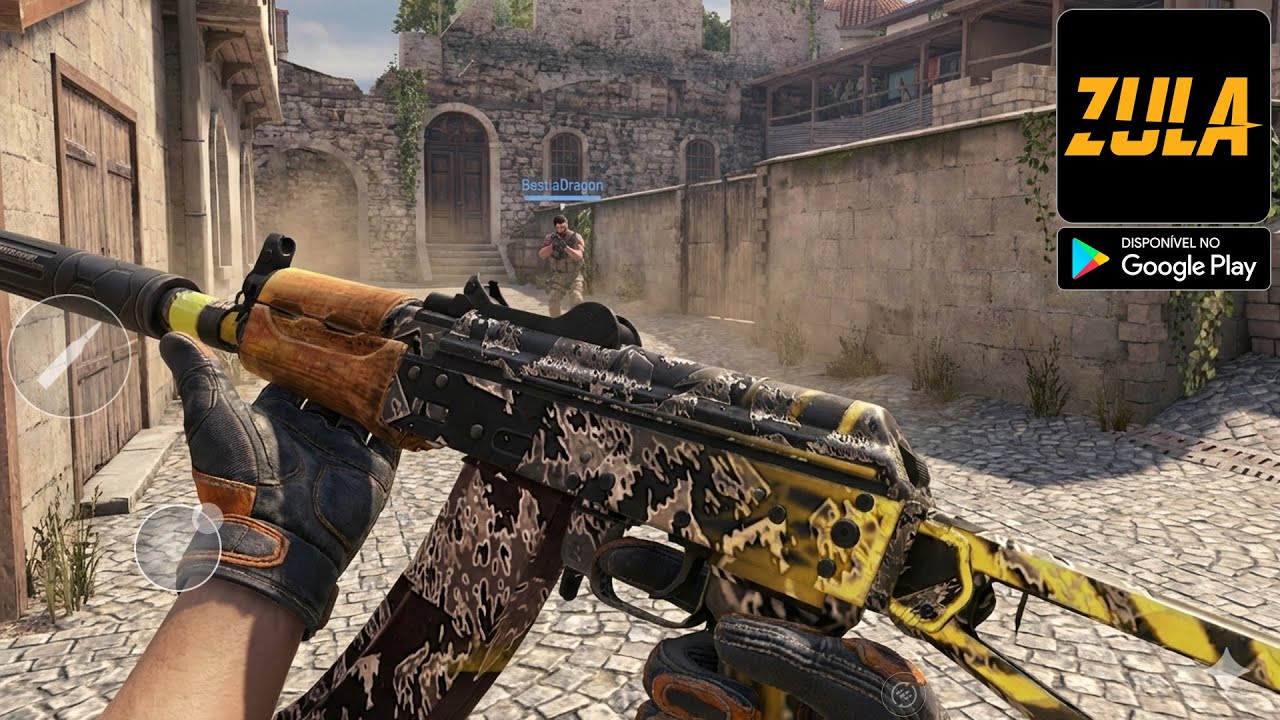 SAIU o ZULA MOBILE no BRASIL EM PT-BR DUBLADO - PRIMEIRA GAMEPLAY