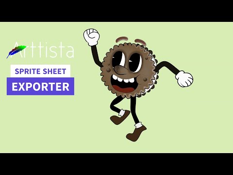 How to Export Perfect Sprite Sheets for Games | Arttista Animation Tutorial thumbnail