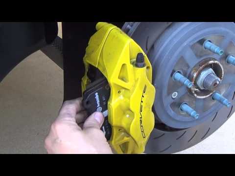 '16 Corvette Stingray Brake Pad Change - DIY