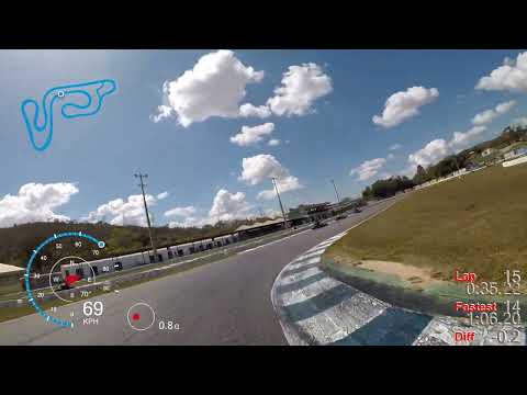 Tabajara 1 - Kartódromo de Betim - Traçado 1 Invertido - 1'05"75 - 27/08/2022 - Super Kart