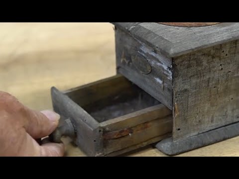 Restauration d'un moulin à café Peugeot !