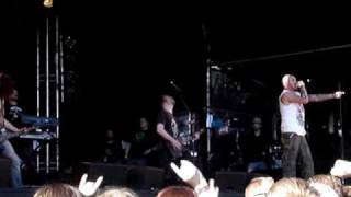 Soilwork One with the flies. Sweden rock Festival 2009