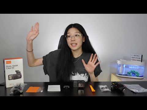 Kingslim D4 4K Dual Dash Cam with Built-in WiFi GPS Unbox + Review!