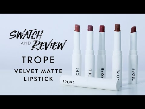 Trope Velvet Matte Lipstick | Swatch & Review