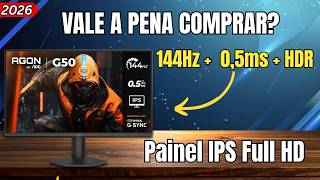 AOC AGON G50: O MELHOR Monitor Gamer CUSTO BENEFÍCIO De 2026? ASSISTA Antes de COMPRAR