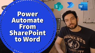 Power Automate - From SharePoint to Word