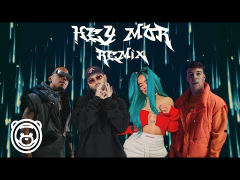 Hey Mor (Remix) - Ozuna, Quevedo, Karol G & Feid (Music Video)