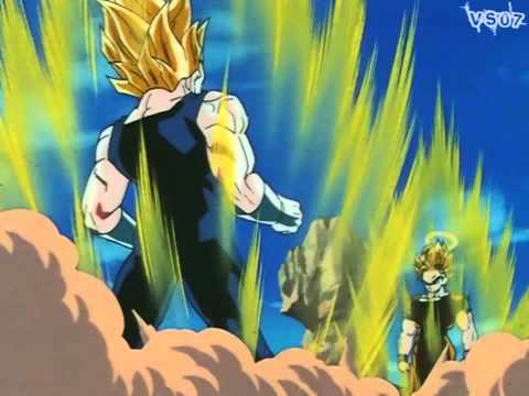 Vegeta and Goku Power Up (JPN) [HD]