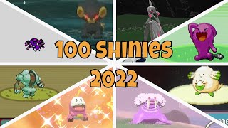 100 Shiny Pokémon from 2022! Shiny Reaction Compilation!