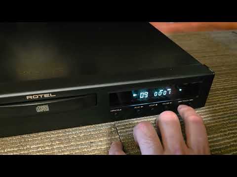VINTAGE ROTEL SE CD PLAYER image 8