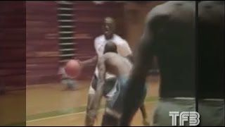 Michael Jordan CRAZY Pick Up Ball Footage from Chapel Hill in 1986