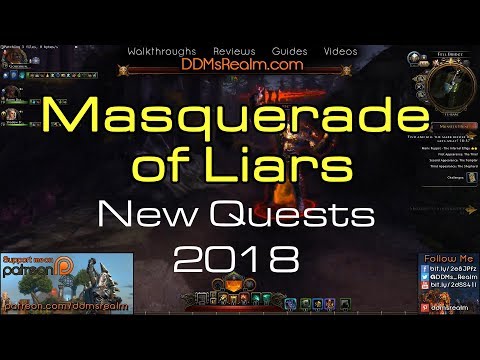 Neverwinter - New to Masquerade of Liars - Tips Tricks Walkthrough Guide