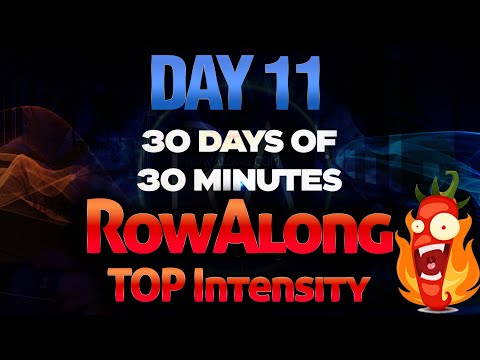 30 Days of 30 Minute Rows - Day 11 - Indoor Rowing Machine Workout