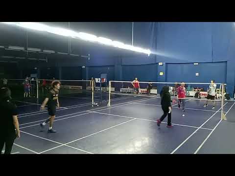 Badminton MuhibbahTeam Mixed Double Social Sparring - Shane / Suha Vs Gary Ngo / Zaty