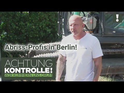 Der Bungalow muss weg! 💥 ABRISS-PROFIS in Berlin! | Achtung Kontrolle