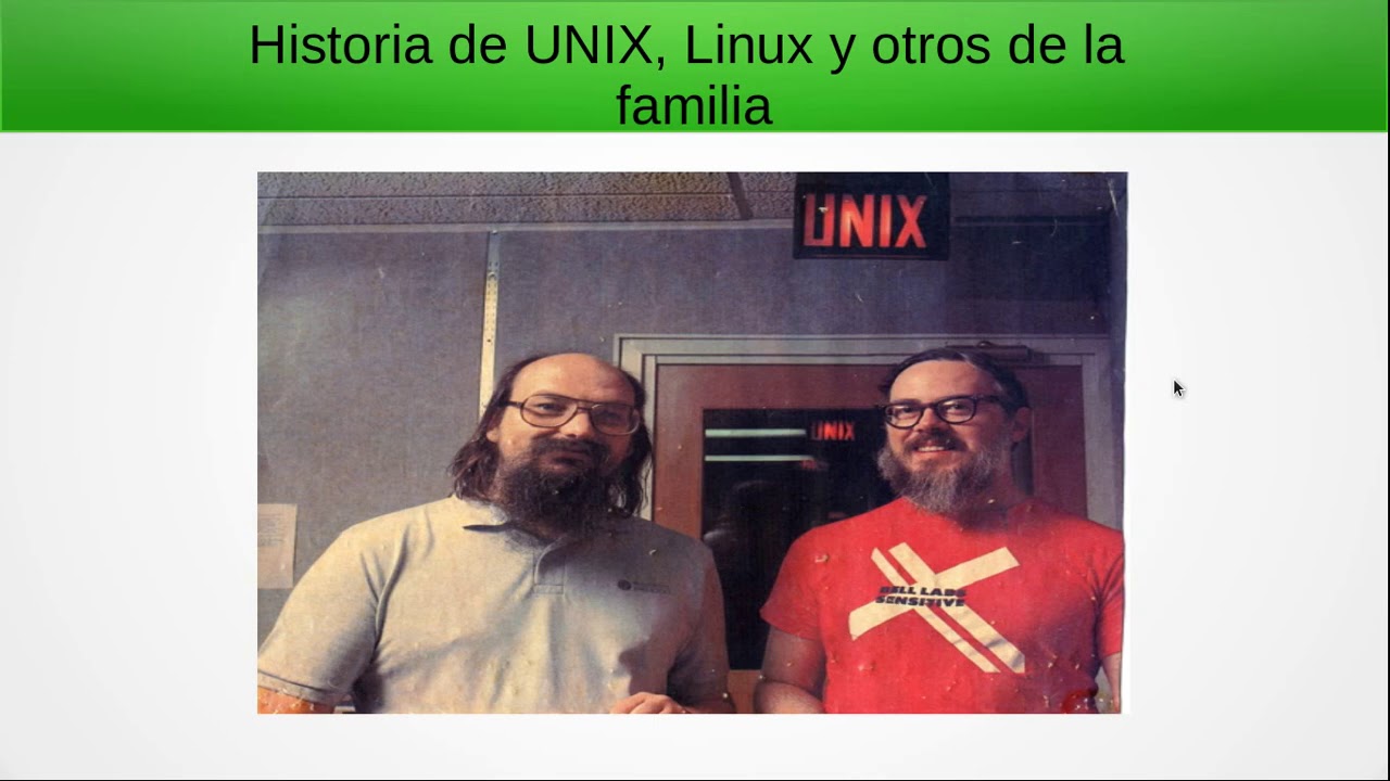 Breve historia de los sitemas tipo UNIX