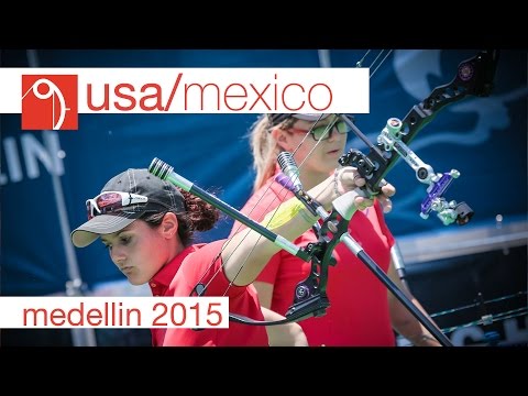 USA v Mexico – Compound Women's Team Bronze Final | Medellin 2015